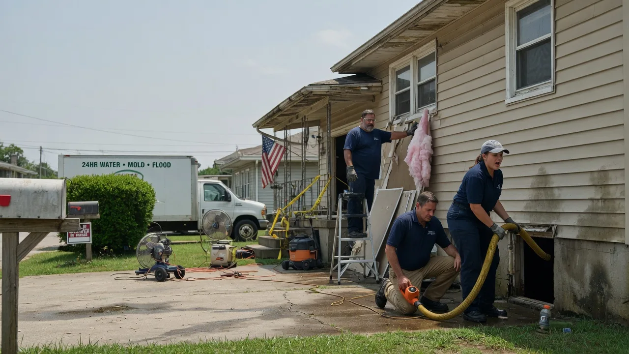 Water Damage Repair in Saint Paul, IN near me